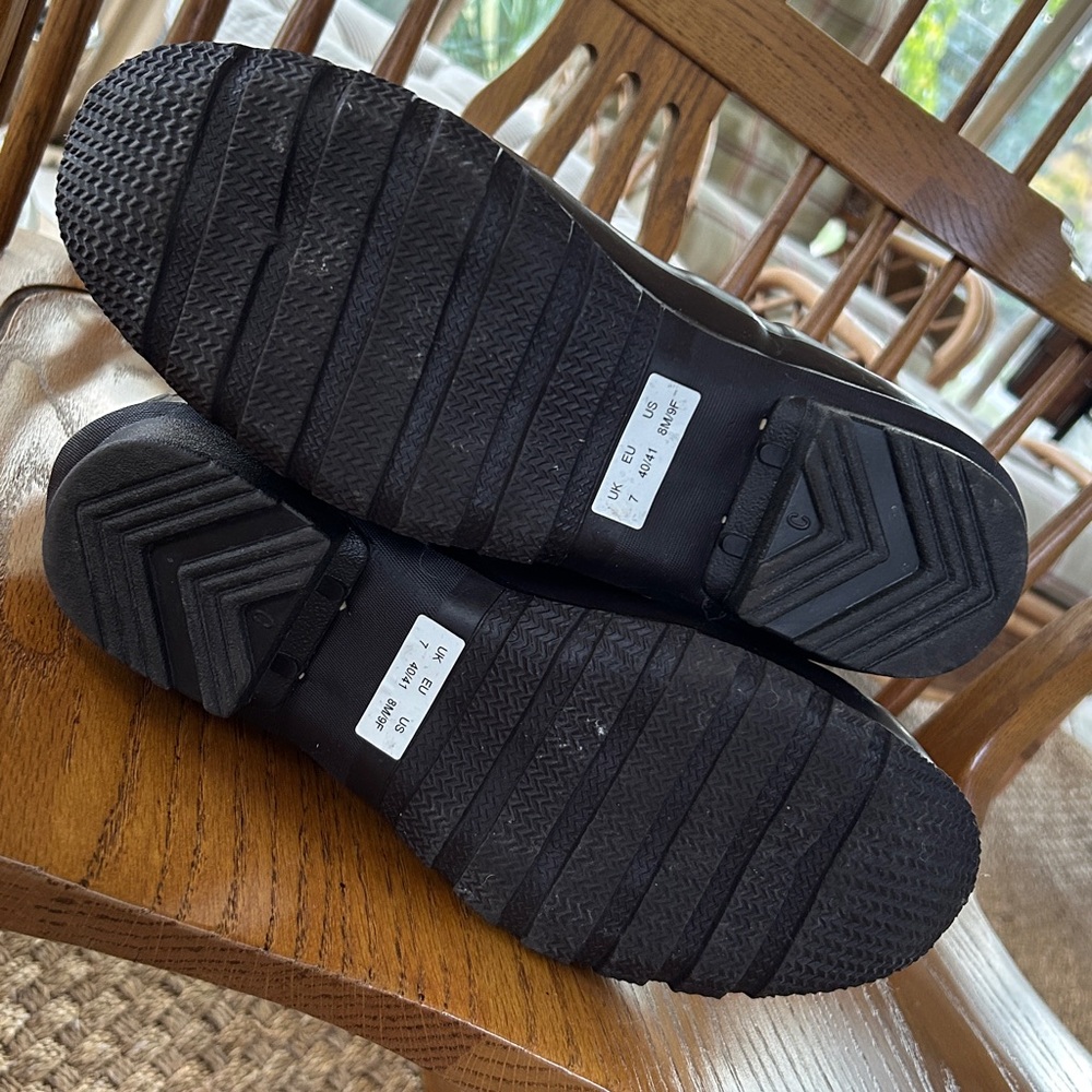 HUNTER Arlen Two-Tone Brown and Olive Tall Rain Boots Size 8Men/9Women NWOT - Picture 11 of 14